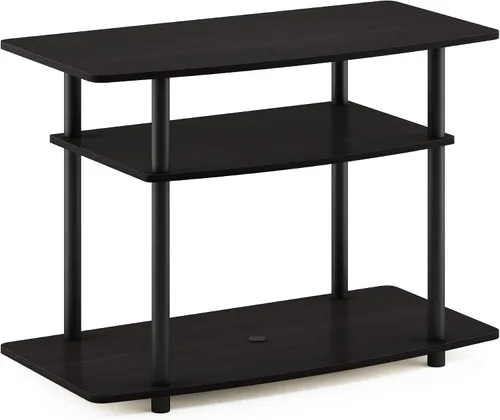 Vista 2 de Furinno Turn-N-Tube Soporte de TV de 3 niveles (32") y mesa de centro