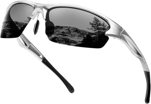 Vista 10 de KANASTAL Sports Sunglasses Men Women Polarized UV400 TR90 Half Frame