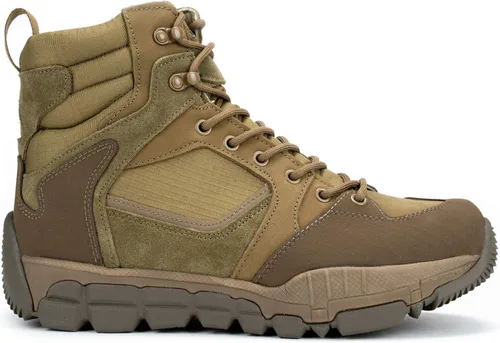 Vista 2 de RYNO GEAR Trek Coolmax Botas tácticas con cremallera lateral Coyote