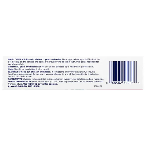 Vista 9 de Biotene - Gel hidratante de equilibrio oral, gel sin alcohol y gel de boca seca, sin sabor, 1.5 onzas Gel bucal seco sin alcohol, sin sabor