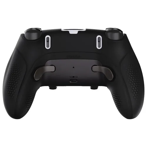 Vista 8 de PlayVital Ninja Edition - Funda de silicona antideslizante para controlador inalámbrico PS5 Edge, protector ergonómico, funda de goma suave