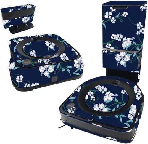 Vista 14 de MightySkins Skin compatible con iRobot Roomba s9+ Vacuum & Braava Jet m6 Bundle - Morado antiguo Funda protectora y única de vinilo Fácil