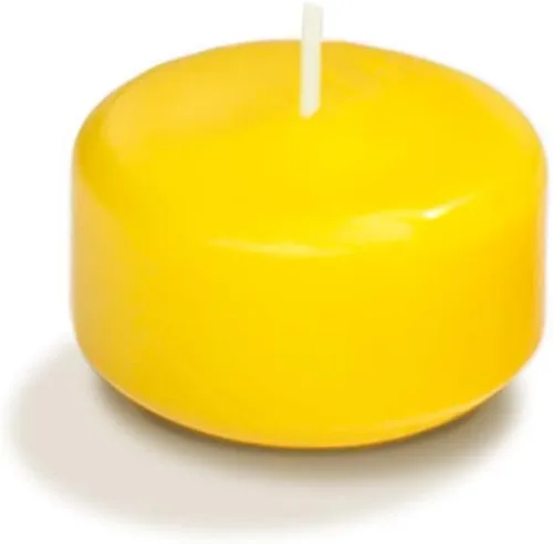 Vista 83 de yummi Caja de 120 velas flotantes marfil de 1.75