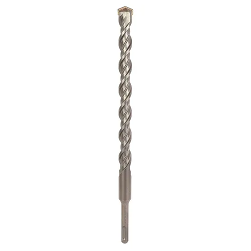 Vista 10 de Broca para martillo perforador rotativo SDS Plus de 1-1/4 pulgadas x 12 pulgadas, punta de carburo para ladrillo, piedra y hormigón, Versión 2