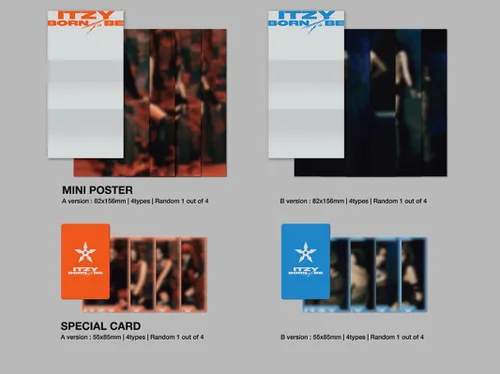 Vista 3 de ITZY BORN TO BE NEMO Álbum Ver (A)