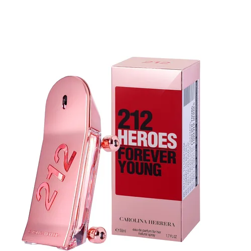 Vista 2 de Carolina Herrera 212 Heroes Forever Young EDP Spray Mujer 1.7 oz