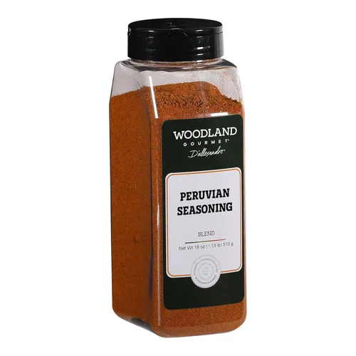 Vista 3 de Woodland Foods 661101 Mezcla de especias peruanas, tarro de 18 onzas