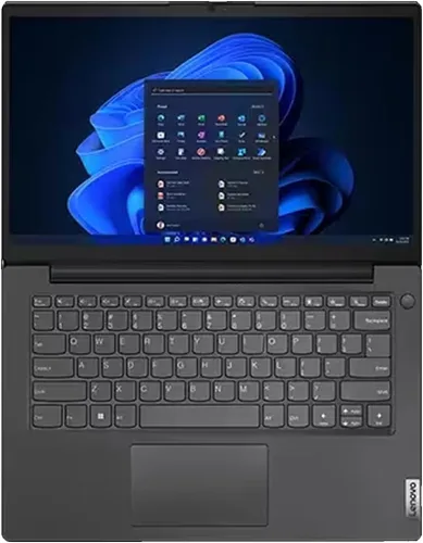 Vista 3 de Lenovo Portátil comercial V14, procesador AMD Ryzen 5 7520U de 4 núcleos, almacenamiento SSD de 1 TB, memoria DDR5 de 8 GB, pantalla FHD 1080p de 14