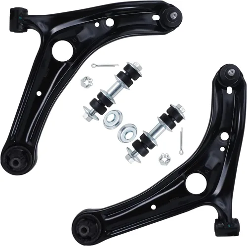 Vista 166 de Detroit Axle - Barras estabilizadoras de brazos de control delanteros 4WD para Ford 2005-2008 F-150 Lincoln Mark LT, 2 brazos de control superiores