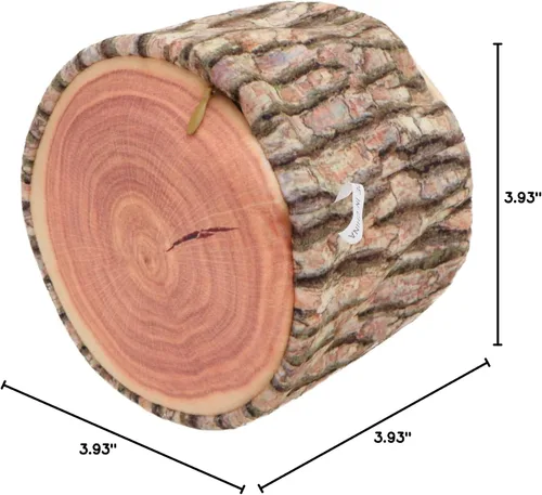 Vista 10 de COLLBATH Caja de pañuelos de árbol marrón claro, organizador de servilletas, soporte para pañuelos faciales para oficina en casa, contenedor