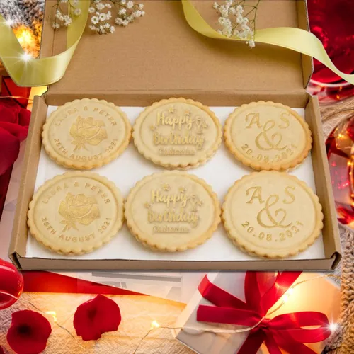 Vista 7 de Sello de galletas personalizado con nombre, sellos de galletas personalizados para parejas, cortadores para hornear, fondant, relieve, cupcakes
