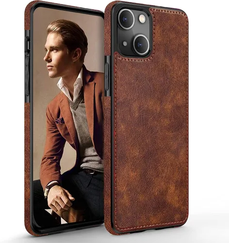 Vista 10 de LOHASIC Funda para iPhone 17e, para iPhone 16e, funda de cuero, delgada y delgada de lujo, agarre antideslizante, resistente a prueba de golpes