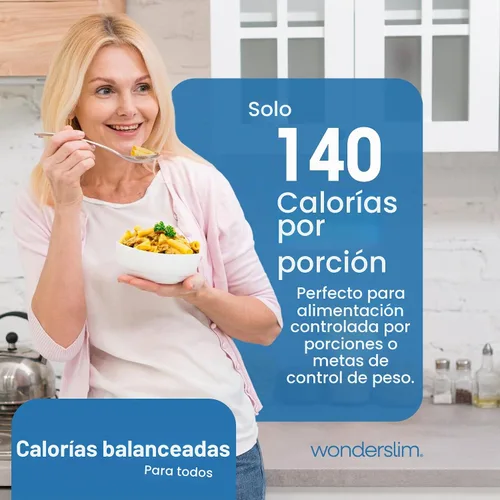 Vista 7 de WonderSlim Pasta de Proteína, Macarrones con Queso y Filete, 140 Calorías, 12g de Proteína (7 unidades) 12g Protein, 140 Calories, 0g Trans Fat