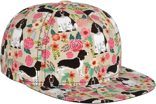 Vista 24 de Cartoon Animal Baseball Cap for Men Women Classic Snapback Hip Hop Flat Bill Brim Adjustable Visor Beach Trucker Hat