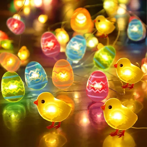 Vista 8 de Guirnalda de Navidad de 30 luces LED de 10 pies con luces, decoraciones de cono de pino para interior del hogar, chimenea, escalera