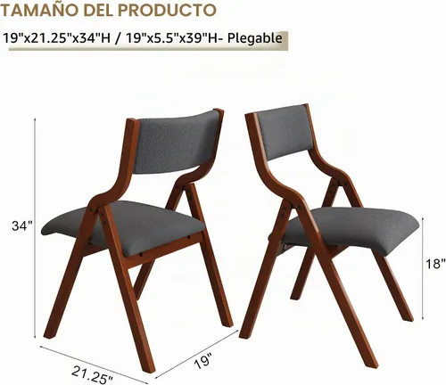 Vista 3 de Ball & Cast Silla Gris+cereza