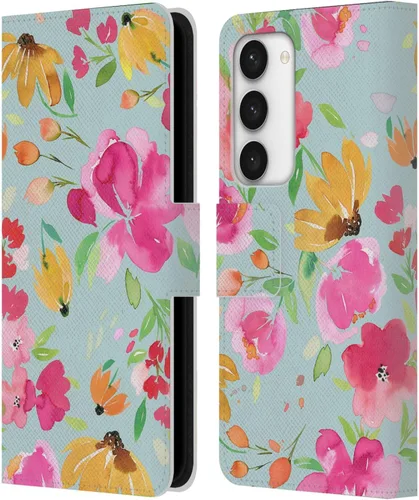 Vista 143 de Head Case Designs Officially Licensed Ninola Butterfly Nature Spring Floral Leather Wallet Case Compatible with Samsung Galaxy A07 4G