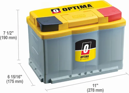 Vista 2 de OPTIMA® Batteries High Performance DH6 YELLOWTOP® Dual Purpose Sealed AGM