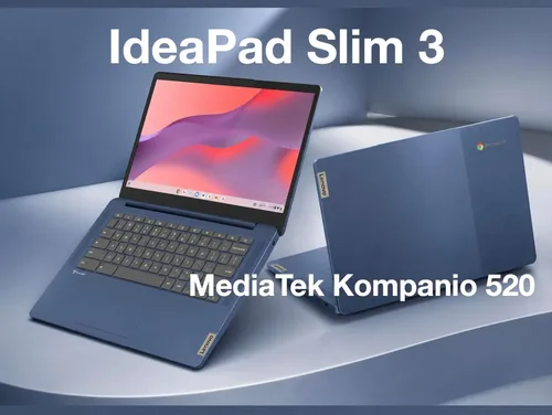 Vista 3 de Lenovo IdeaPad Slim 3 Chromebook 14" IPS FHD Pantalla táctil Chrome