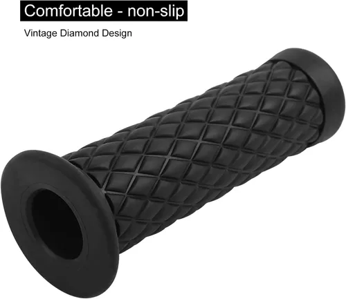 Vista 3 de FLYPIG 7/8" 0.866 in 1" 0.945 in universal antideslizante goma motocicleta manillar agarre extremo para Honda Yamaha Suzuki Kawasaki Polaris Arctic