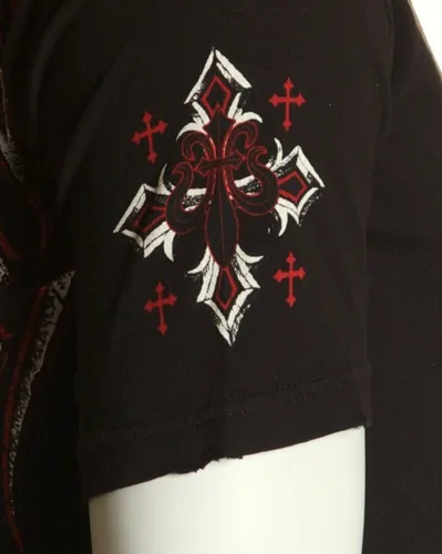 Vista 9 de Archaic by Affliction - Camiseta para hombre, color negro