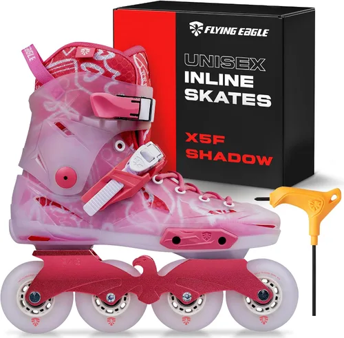 Vista 8 de Flying Eagle X5F Spectre y X5 Shrike Pro Freeskates - Patines en línea para adultos para hombres profesionales, patines para adultos, patines