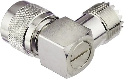 Vista 7 de BINGFU Adaptador de radiofrecuencia macho a hembra, paquete de 2, 50 ohmios