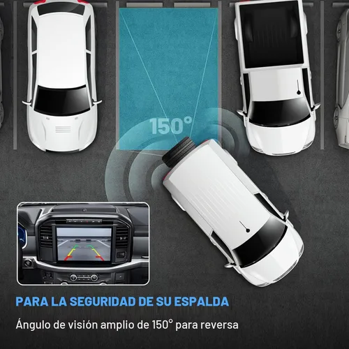 Vista 7 de EWAY Light 2.0 - Cámara de respaldo de neumáticos de repuesto para Jeep Wrangler JK Compass Commander Patriot Liberty 2007-2018, soportes ajustables