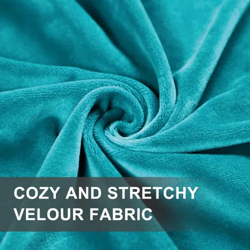 Vista 4 de COZZIPLUS Leggings de terciopelo para mujer, leggings elásticos de terciopelo suave de cintura alta