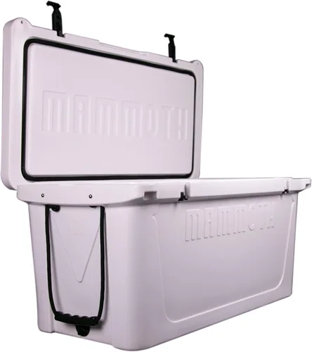Vista 12 de Mammoth Ranger 25 - Hielera rígida aislada con capacidad de 25 cuartos de galón, capacidad para 30 latas, ideal para barco, campamento, bronceado