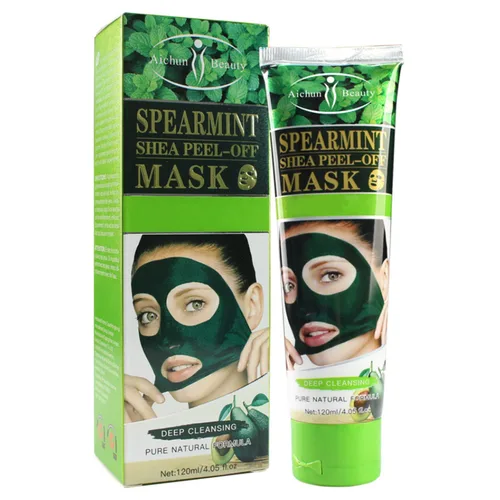 Vista 12 de AICHUN BEAUTY Mascarilla facial Peel-Off Aceite de limpieza profunda y poros sucios Recuperar la piel de la cara Vitamina A y E 4.1 fl oz/4.05fl.oz
