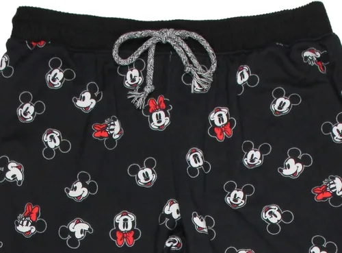 Vista 3 de Disney Pantalones de pijama para mujer Minnie y Mickey Mouse Head Toss Jogger
