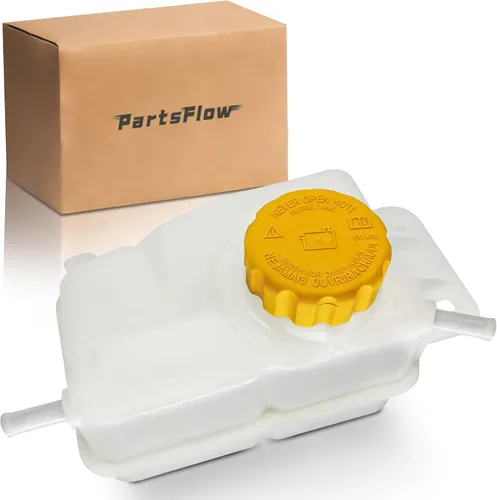 Vista 16 de PartsFlow Tanque de depósito de refrigerante con tapa compatible con Chevrolet Silverado GMC Sierra Cadillac Escalade Yukon 603-054 22797286