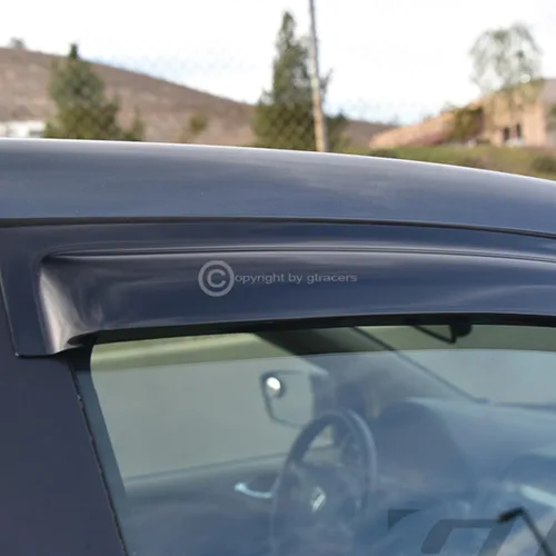 Vista 7 de R&L Racing Ventvisor Deflectores de ventana compatibles con Toyota Rav4 1996-2000 de 4 puertas Protector de luz solar y lluvia de humo oscuro