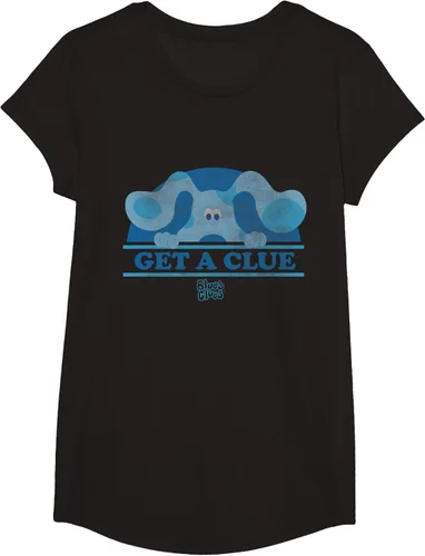 Vista 3 de Blues Clues Camiseta Get A Clue Negro