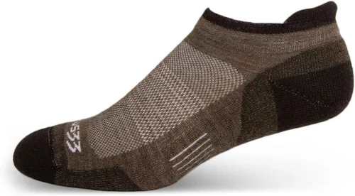 Vista 11 de USA Made - Micro Cushion No Show Tab Socks - Running Socks - Merino Wool - Mountain Heritage S32 Micro + Cojín Avena