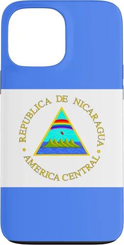 Vista 24 de Funda para iPhone 17 inspirada en el escudo de armas de Nicaragua