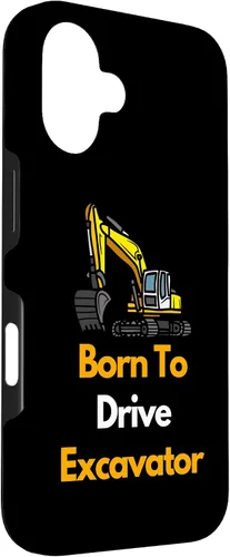 Vista 3 de iPhone 16 Excavadora conductor excavadora operador constructor caso