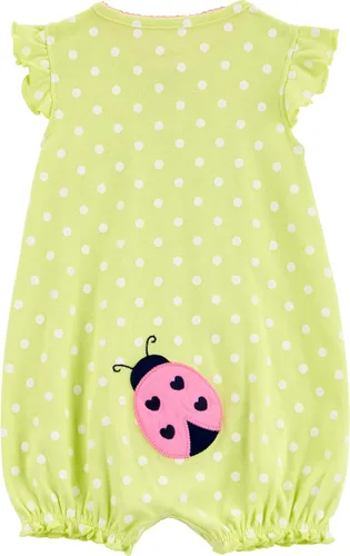 Vista 2 de Simple Joys by Carter's - Paquete de 3 mamelucos Snap-up para bebés niñas