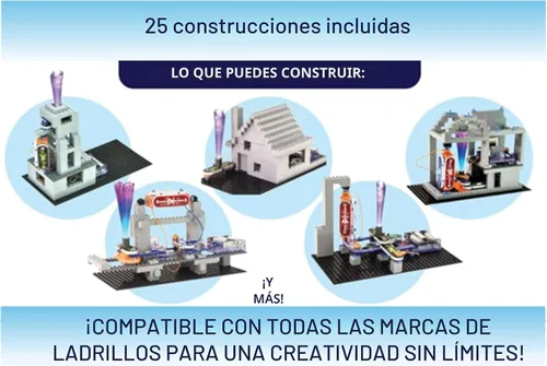 Vista 8 de Snap Circuits BRIC: Estructuras Kit de exploración de módulo y electrónica Más de 20 proyectos de matriz y módulo Manual de proyecto a