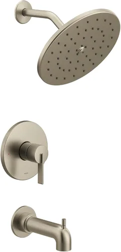 Vista 8 de Moen UT3363EPBG Cia M-CORE 3-Series 1-Handle Eco-Performance - Kit de molduras para bañera y ducha, requiere válvula, oro cepillado