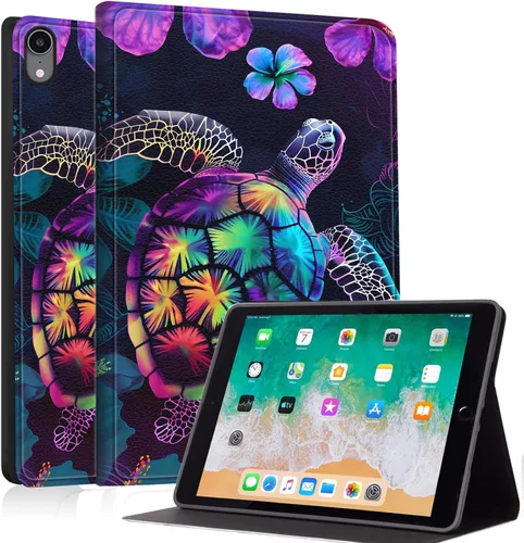 Vista 45 de Case for iPad mini A17 Pro (7th/6th Gen 2024/2021), Slim Shockproof Protective Cover with Auto Sleep/Wake, Durable PU Leather Multi-Angle Stand