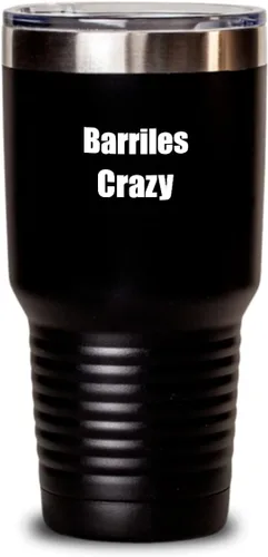 Vista 7 de Funny Barriles Crazy Tumbler Musician Gift Instrument Player Present Insulated Cup With Lid Black 20 Oz