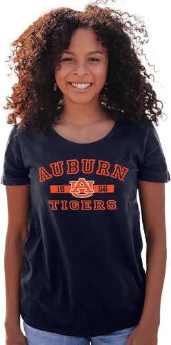 Vista 14 de Blue 84 NCAA - Camiseta con licencia oficial de la NCAA para mujer, color del equipo atlético