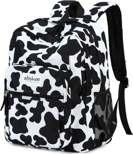Vista 19 de Abshoo Classical Basic Mochila de viaje para escuela resistente al agua. Mochila escolar de espalda., Negro), BPDU1B1