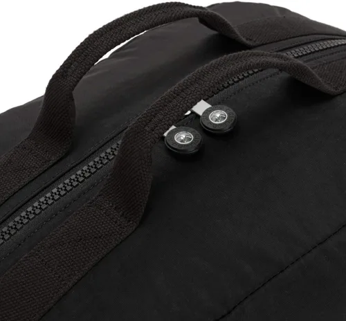 Vista 5 de Kipling Devin On Wheels Carry On Duffle, Negro (Black Noir)), KI7063