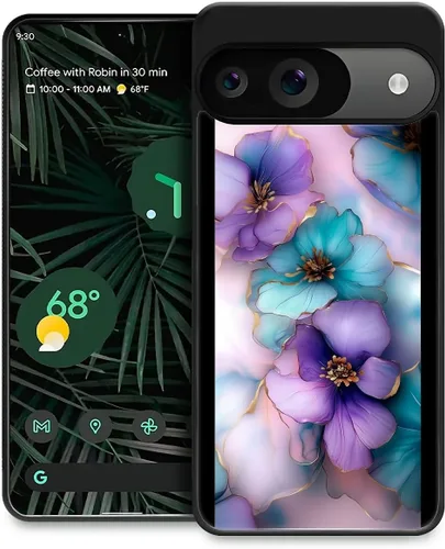 Vista 62 de Compatible con Google Pixel 4A 5G Mobile Case Creative Acrylic Back Panel Silicona Edge Case Slim Protección Especialmente para Google Pixel 4A 5G
