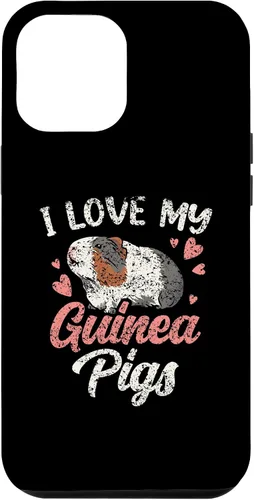 Vista 6 de Funda para iPhone 15 I Love My Guinea Pigs Animal Cute Pet Guinea Pig Lover