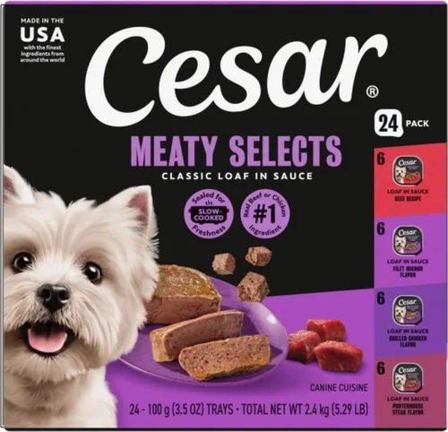 Vista 16 de Cesar Gourmet - Comida húmeda para perros, paquete de 12