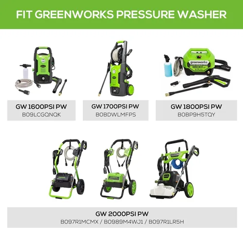 Vista 7 de Greenworks Accesorio de Limpieza de Superficies Universal de 11" para Lavadora a Presión